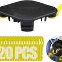 QuickloadBladed Trimmer Head Compatible with Ryobi String Trimmer 18V 24V Hybrid,AC052N1 Weed Eater Bladed Head ACFHRL2 with 20Pcs Spare Blades