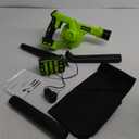 Leaf Blower Cordless with Battery and Charger, 20V Electric Cordless Blower 120MPH Small Leaf Blower, Lightweight Battery Blower Yard Tools Grass Blowers for Lawn Care Patio Backyard Leaves and Dust