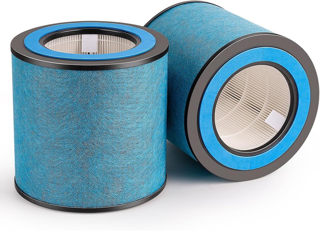 HP152 HP153 Replacement Filter for Shark Never Change Air Purifier | Fits Shark NeverChange HP150/HP152/HP153/HP155 Series. True HEPA + Pet Barrier. Replace HE15FKPET. 2 Pack