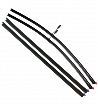 ThermalBlade® Squeegee Replacement Bundle #2 (2 Heated Silicone + 2 Unheated Silicone Squeegees)