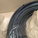 Alpine Corporation 1 Inch Inside Diameter and 100 Feet Long PVC Tubing for Ponds, Fountains and Waterfalls Circulations, Black