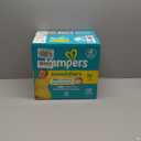 Pampers Swaddlers Diapers, Size 0 (up to 10 lbs), 140 Count, Absorbent, Keeps Baby Dry and Comfortable, Skin Safe Disposable Baby Diaper (Packaging May Vary) (Newborn)