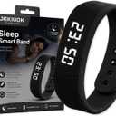 Alarm Clock Smart Watch Bracelets for Mens Digital Heavy Sleepers Vibrating Wristband Sleeps Wrist Womens Tracker Vibro Onyx Vibration Silent Small Distance Teens Shock Despertador Band Alert