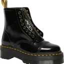 Dr. Martens womens Sinclair Decayed Roses Classic Tumbled Nappa, 7