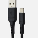 CELLCandy 6FT USB-A to USB-C Braided Charge & Sync Cable - Black