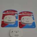 FIRST ALERT CO400-3 Carbon Monoxide Detector, Battery Operated, White , 3-Pack -CO400-3