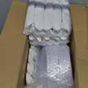 350Piece Silver Plastic Dinnerware Set for 50 Guests - Silver Plastic Plates with Cutlery Include:50Dinner Plates-50Dessert Plates-50Pre Rolled Napkins with Silverware (White and Silver - Modern)