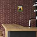 NFL Football Metal Parking Sign 8.5" x 11" - Great for Man Cave, Bed Room, Office, Home Dcor (TEAM COLOR)