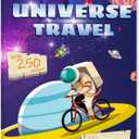 Sticker Book for Kids, 250+ Universe Stickers & 8 Scenes Activity Sheet, Reusable Busy Book, Seek and Find Sticker Coloring Pad, for Boys Girls Toddlers Ages 2-4 4-8 Years Old 3-5 6-7