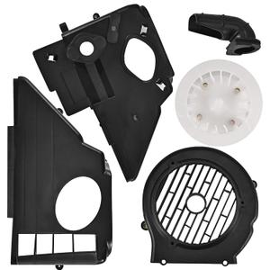 Trkimal Air Director Assy, Cooling Fan Cover Assembly Replacement for GY6 125cc 150cc ATV Quad 4 Wheeler Go Kart Moped Scooter (GY6-125/150)