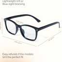 CCVOO Reading Glasses for Women/Men, Eyeglasses, Blue Light Readers for Women/Men, Computer Eye Glasses, Cheaters