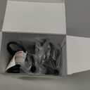 Slopehill Professional Ionic Hair Dryer, Powerful 1800W Fast Drying Low Noise Blow Dryer with 2 Concentrator Nozzle 1 Diffuser Attachments for Home Salon Travel (White)