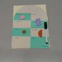 Inkerie Magnetic Dry Erase Weekly Memo Board