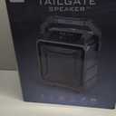 iLive ISB659B Wireless Tailgate Party Speaker, with Built-in Rechargeable Battery and Roller Wheels, Black