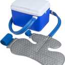 Ice Machine for Shoulder After Surgery, Shoulder Rotator Cuff Cold Therapy Machine Compression Pad Cryotherapy Machine for Post-Surgery Care, Ice Therapy System for Knee, Elbow, Joint (6-Quart)