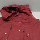 BBX Lephsnt Womens Sleeveless Military Anorak Vest Zip Up Drawstring Anorak Jacket with Pockets 2XL