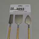 Le Cadeaux Natural Rattan Handled Cheese Utensils