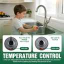Upgrade RP50587 Single Handle Compatible with Delta Lavatory Kitchen Shower Faucet Valve RP50587, Works with DIAMOND Seal Technology Models Featuring a 36 mm Motion Cartridge