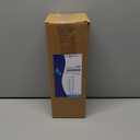 Whole House Water Filter Housing Clear,10" X 2.5" Inline Sediment Water Filter for RV, Home, Aquarium, Maple Syrup RO System, 3/4 NPT Brass Port, Steel Bracket - 1025TBH