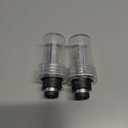 RCP - D4S8 - (A Pair) D4S/ D4R 8000K Xenon HID Replacement Bulb Ice Blue Metal Stents Base 12V Car Headlight Lamps Head Lights 35W