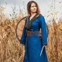 Renaissance Belt Pouch, Steampunk Phone Holder Medieval Bag Leather, Leaf Belt Bag Medieval Viking Belt Women Renaissance Accessories.