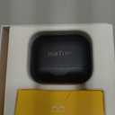 EarFun Air Pro 4+ Adaptive Noise Cancelling Wireless Earbuds, Qualcomm aptX Lossless, Dual Drivers, Translation Earbuds, Snapdragon Sound, 6 Mics AI Clear Calls, Hi-Res Sound, LDAC, Bluetooth 6.0, 54H (Black)