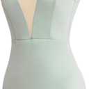 ROYAL SMEELA Womens Camisole Dance Leotards with Adjustable Straps Ballet Leotards for Women Backless Ballet Dance Leotard (Large, Honeydew Green)