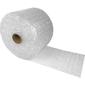 Uboxes Bubble Cushioning Wrap 12" x 65' Large Bubbles 1/2" Perforated Every 12", Clear
