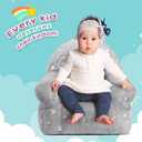 ALIMORDEN Kids Ultra-Soft Snuggle Foam Filled Chair, Star