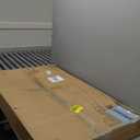 Coffee Table Small Oval Table,White Faux Marble Table for Living Room, Modern Center Tea Tables for Small Space,Wooden Tables End Tables with Sturdy Black Metal Leg