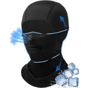 Balaclava Face Mask with Movable Deisgn for Men Women Summer Cooling Shiesty Mask Sun UV Protection-Motorcycle Ski Outdoor