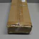 Meangood Spice Rack Shelf for Kitchen Stove, Over the Stove Shelf with 4 Hooks Extra Storage Countertop, Rustic Wood & Solid Metal Commbined Stove Shelf for Storage Seasoning, Easy to Assemble