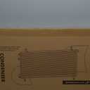 A-Premium Air Conditioning A/C Condenser Compatible with 2009-2012 Ford Escape & 2009-2011 Mazda Tribute & 2009-2011 Mercury Mariner, Replace# 9L8Z19712A