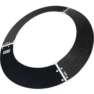 AFP Full-Brim Tinted Smoke Polyurethane Plastic Sun Shield Hard Hat Visor | Standard Brim Extender | Sun & Heat Protection Reusable Accessory | Compatible with AFP Brand Hard Hats ONLY