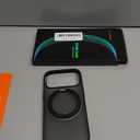 TORRAS 360 Magnetic Stand for iPhone 17 Pro Case, [Fit for MagSafe] [Rotatable Ring Kickstand] [4X Mil-Grade Shockproof] Slim Phone Cover, Camera Button, Obsidian Black, Translucent, Ostand O3 Fitness