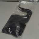 13x6 Synthetic Lace Front Wig for Black Women, 24 Inch HD Transparent Pre Plucked Hairline Glueless Wigs Lace Frontal Natural Synthetic Long Straight Wig for Daily Party (Black)