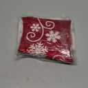 XAMSHOR Velete Christmas Stocking Red 19 Inches Embroidery Gift Holders for Party Holiday Decorations Ornaments