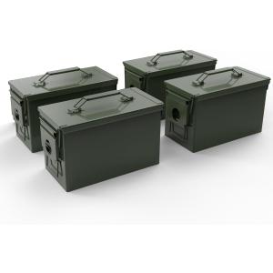 HARDROCK Metal Ammo Can, Ammo Box, 50cal *4