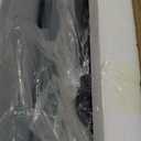 EVORALIS 24''×36''Black Scalloped Mirror, Irregular Wall Mirror, Decorative Aluminum Alloy Framed Vanity MirrorMirrors Unique Rectangle Mirrors for Bathroom, Entryway，Living Room，Cloakroom