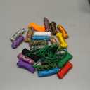 24 Colors Paracord Cord Multifunction Paracord Ropes 550lb Survival Paracord Random Combo Crafting Kit, for Making Lanyard, Bracelet, Dog Collar, Idea for Gift, 10 Feet