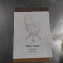 Executive Office Chair Big and Tall with Massage Lumbar Support 450lbs Reclining Office Chair with Footrest Heavy Duty Desk Chair High Back Ergonomic Fabric Chair for Heavy People Dark Gray