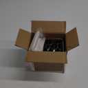 Set of 6 Stainless Steel Popsicle Molds Kit, Metal Popsicle Moulds,Homemade Ice Treat Makerwith 50 Wooden Sticks and 6 Silicone Seals and 20 Pop Bags,Cleaning Brush