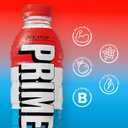 PRIME Hydration ICE POP, Sports Drinks, Electrolyte Enhanced for Ultimate Hydration, 250mg BCAAs, B Vitamins, Antioxidants, Low Sugar, 12 Fl Oz (Pack of 24), Best By: 17 OCT 2025
