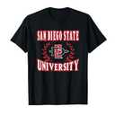 San Diego State Aztecs Laurels Black Officially Licensed T-Shirt M