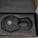 BUNKER INDUST 10T Winch Snatch Block, 22,000 lbs Towing Pulley Blocks for Synthetic Rope or Steel Cable, Offroad Recovery Winch Accessories for Truck, Tractor, ATV, UTV