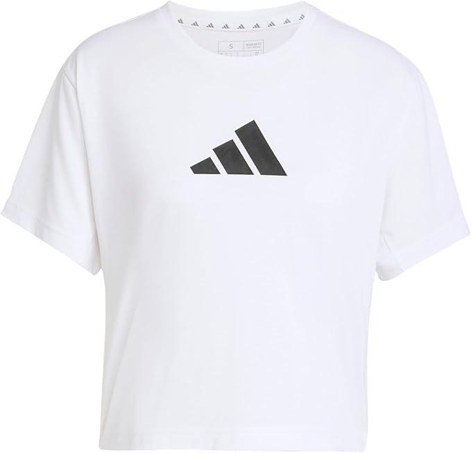 adidas Women's Train Essentials Big Performance Logo T-Shirt, S
