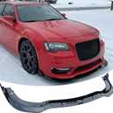 NEESPOC Front Bumper Lip Splitter Spoiler Fit for Chrysler 300 SRT 2015-2023 Accessories C/S/Touring/Touring L (S Model/Sport Appearance Package Only), Gloss Black 3PCS Air Chin Body Kit