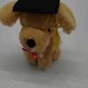 Graduation Dog Puppy with cap and certificate soft plush toy (2025)