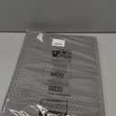 ESTHELLO Cat Litter Mat, Cat Litter Trapping Mat, Honeycomb Double Layer Design, Easy to Clean,Washable (24’’ x 15’’ Gray)