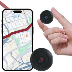 GPS Tracker for Vehicles, Cars, Kids, Pets, and Motorcycles | Real-Time Location Tracking | No Monthly Fee No Subscription | Mini Hidden GPS Tracker Device for Car, Dog , lderly, and Personal Use